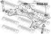 RENAU 544014273R Mounting, axle beam